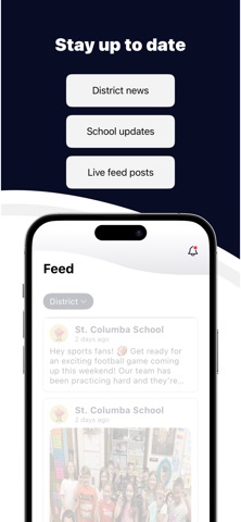 St. Columba School screenshot