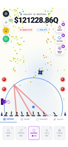 Idle Dot Shooter! store screenshot 8