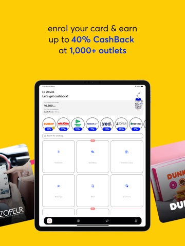 mimojo CashBack iPad screenshot