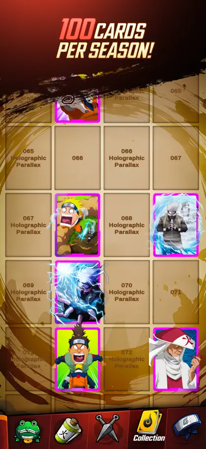 Captura de tela 5 de 6 de NARUTO: Ninja Cards