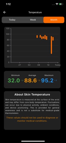 HealthyPi Move screenshot