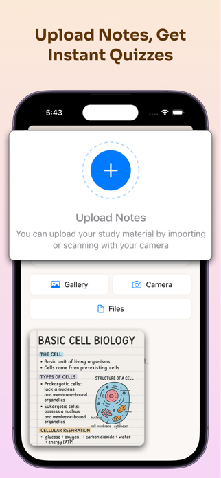QuizNotes AI Screenshot 2 of 4