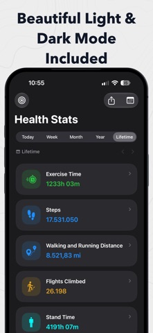 Health Stats: Fitness Tracker Screenshot 6 of 6