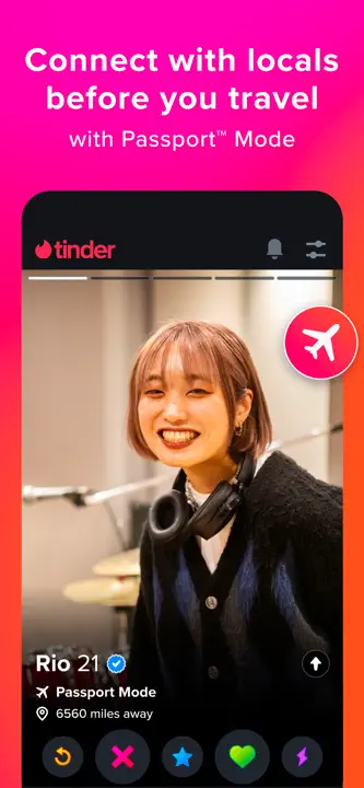 Tinder Dating App: Screenshot 8 von 9