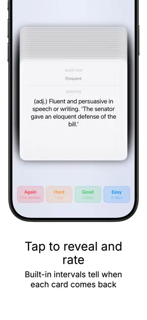 MemoryTime - Spaced Repetition screenshot 2