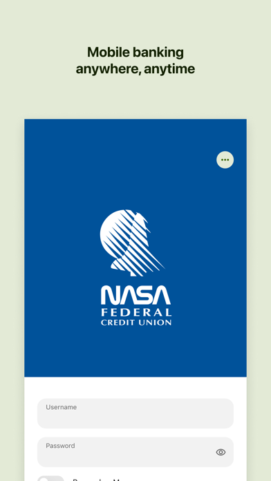 Screenshot 1 of NASA FCU App