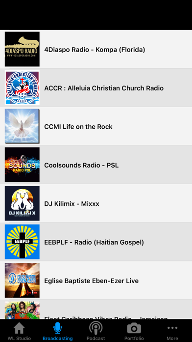 844 TV Radio Screenshot