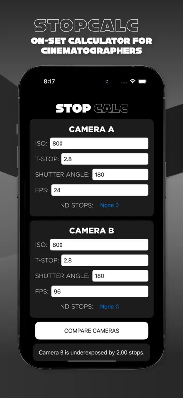 Stop Calculator screenshot 1 of 1