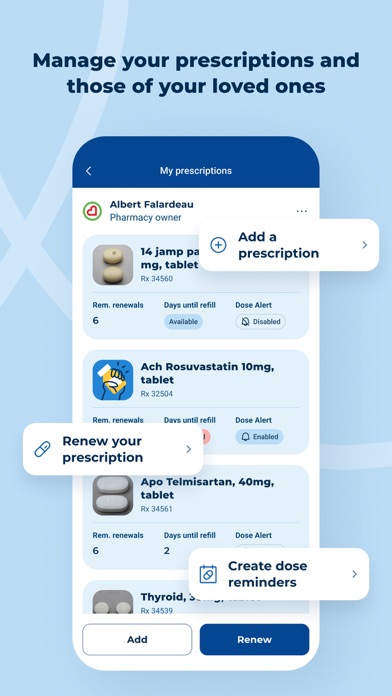 Familiprix iPhone screenshot 3 - Medical app