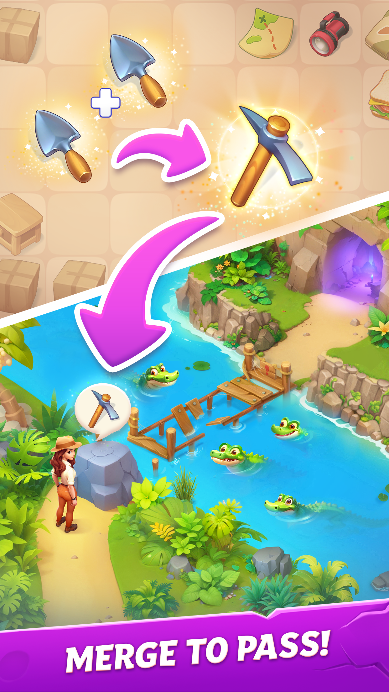 Merge Adventure: Merging Game screenshot 2