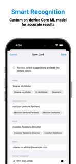 Quick Card Capture screenshot 2