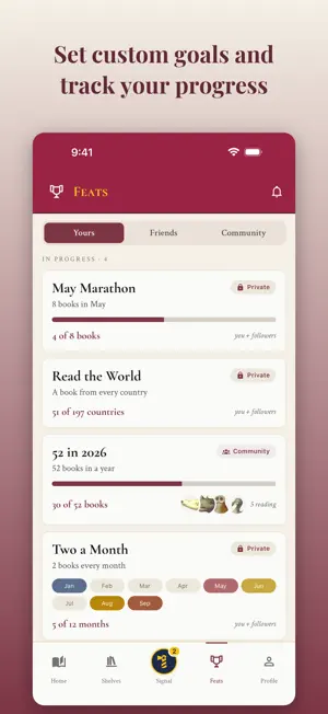 ShelfLife: Social Book Tracker screenshot 4