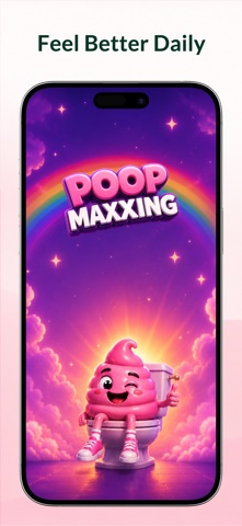 Poop Maxxing: Brain-Gut Health iPhone screenshot