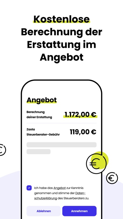 Zasta – Super-App für Steuern screenshot-5