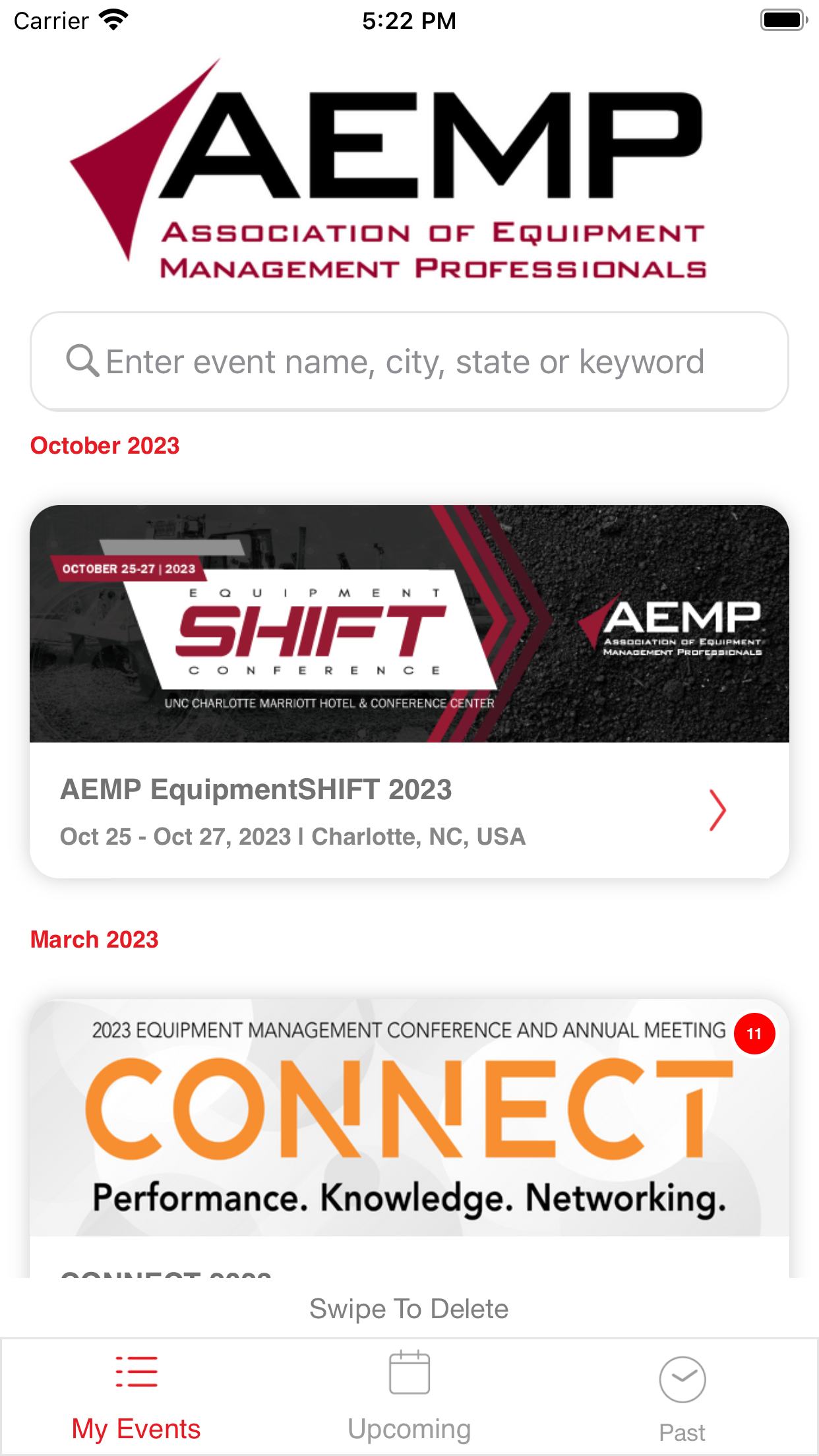 AEMP Events