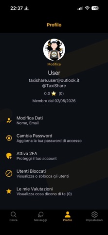 TaxiShareApp Screenshot 8 of 10