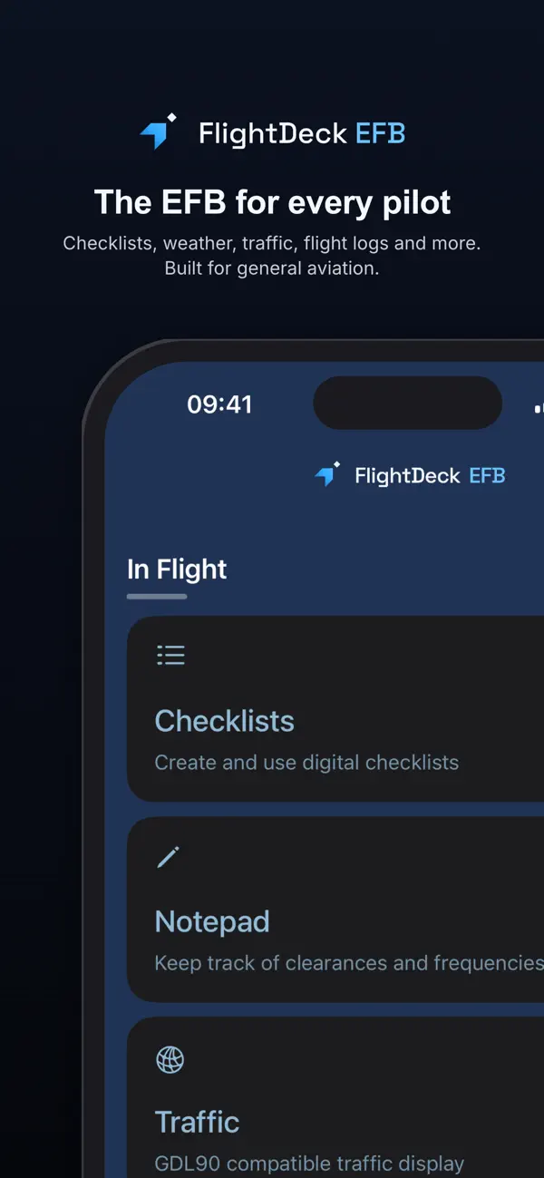 Screenshot #1 pour FlightDeck EFB