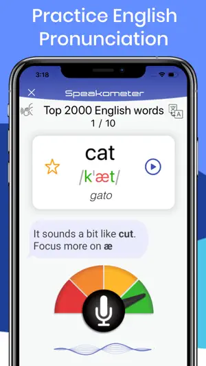 Speakometer-Accent Training AI screenshot 1