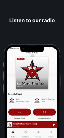 iMav Radio app screenshot