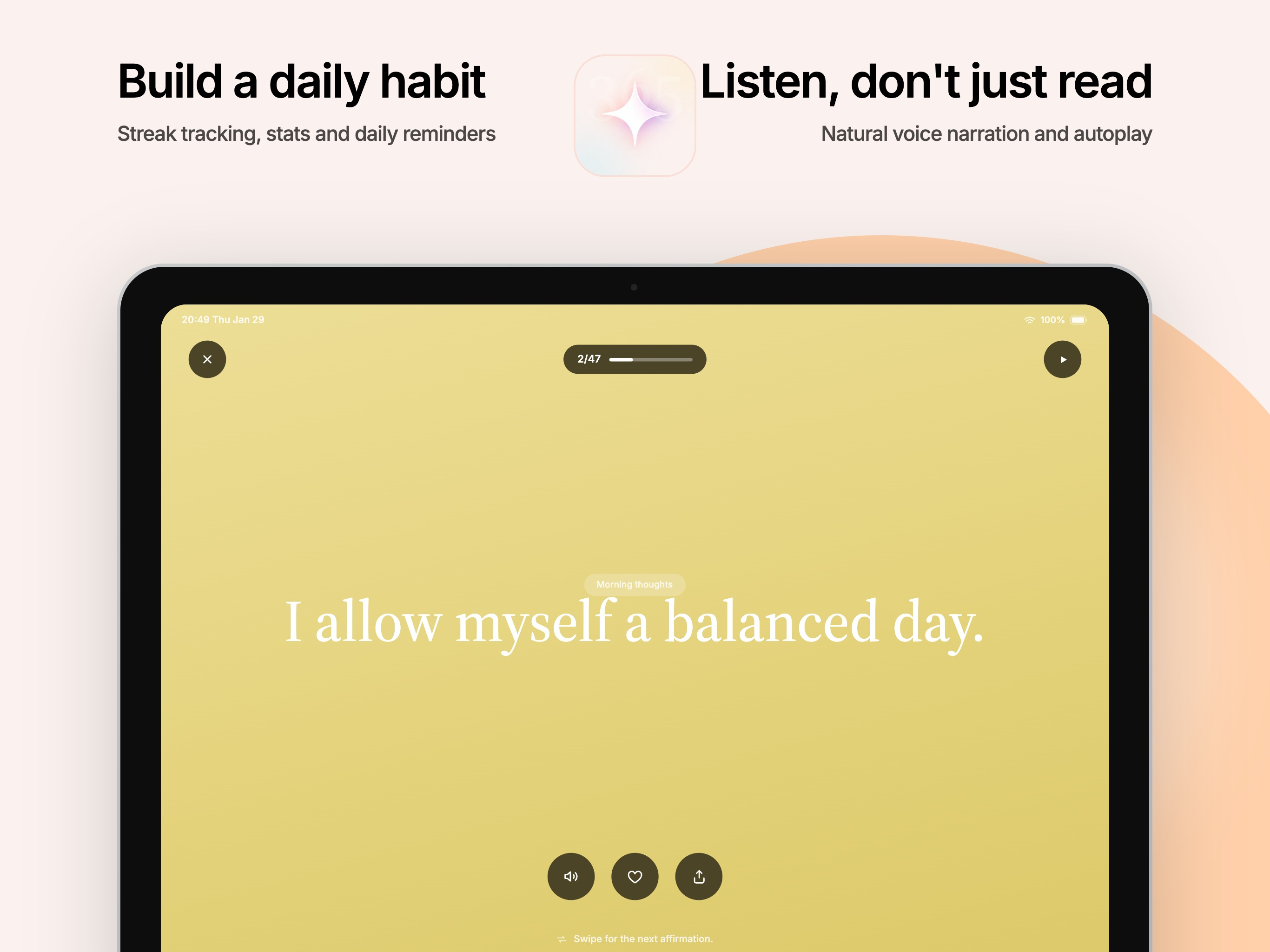 Positive 365 - Affirmations screenshot 8