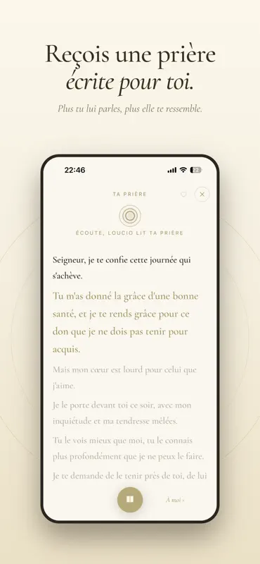 Loucio: Prière Bible Évangile screenshot 6 of 8