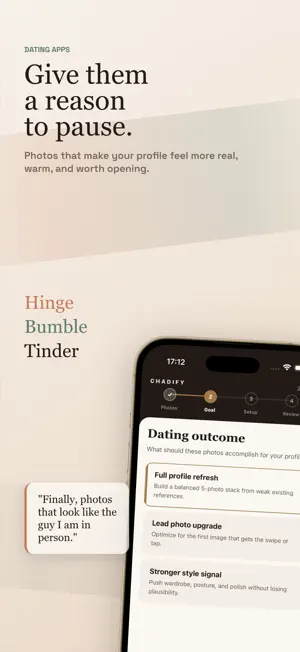 Chadify: AI Dating Photos screenshot 4