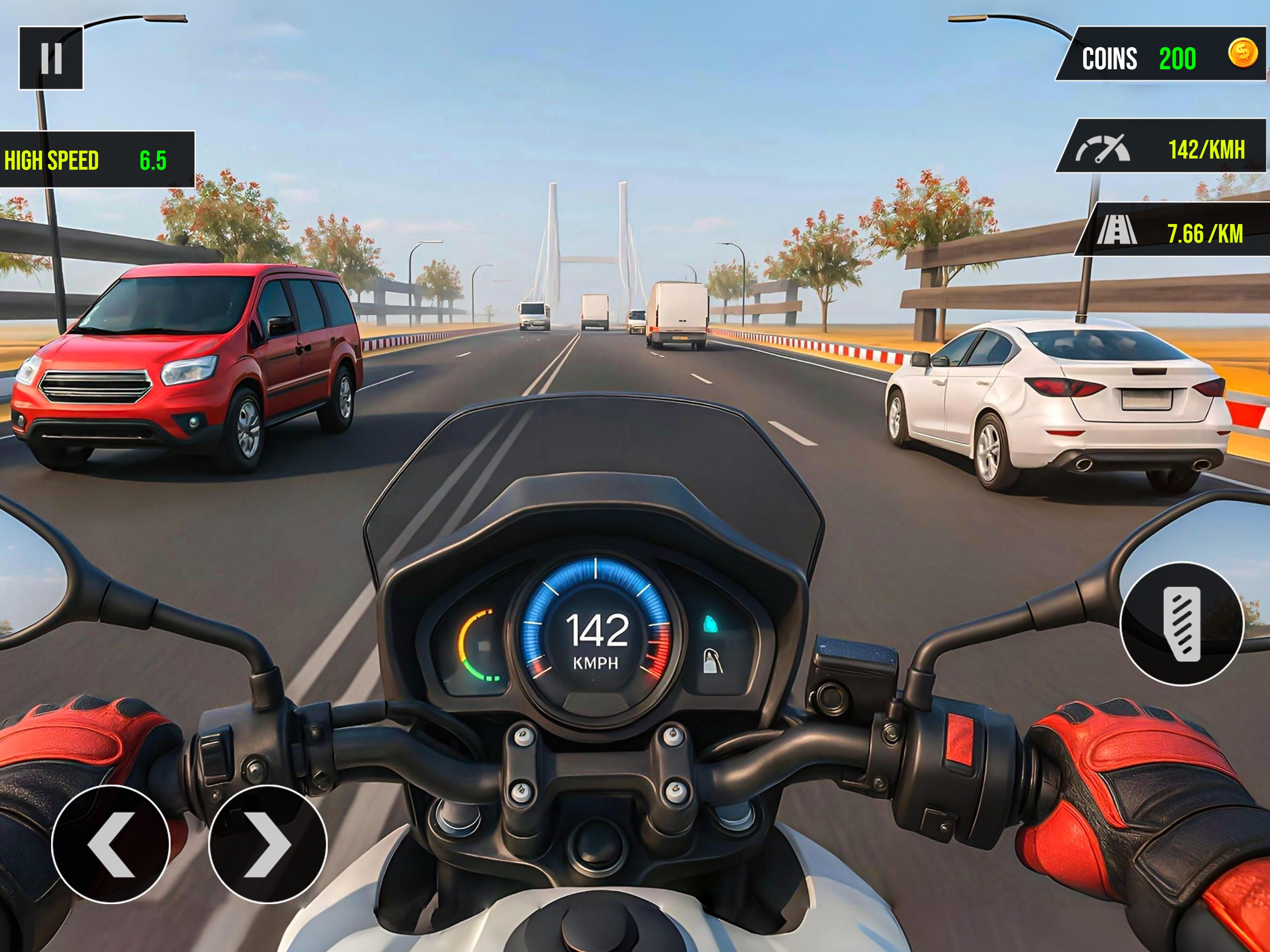 SpeedTrail3D :Moto Bike Go screenshot 9