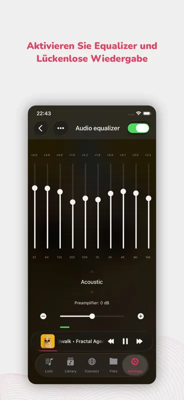 Evermusic Pro: Musikplayer screenshot 3 of 10