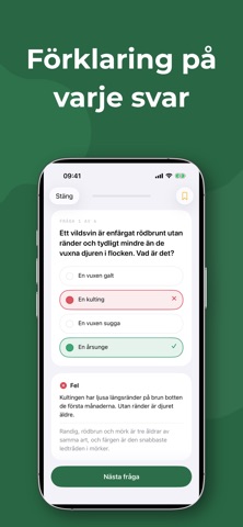 Jägarexamen: kurs & teoriprov screenshot 2
