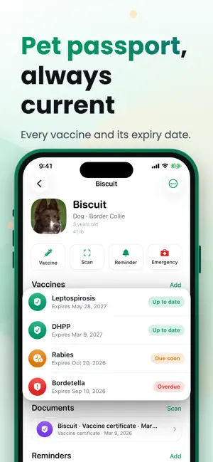 Pet Tracker & Passport: Pawly screenshot 3