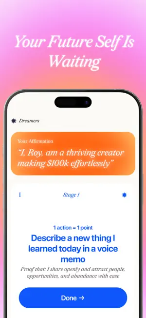 Manifestation Journal Dreamers screenshot 2