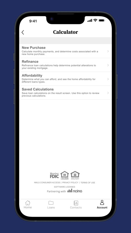 Hancock Mortgage App
