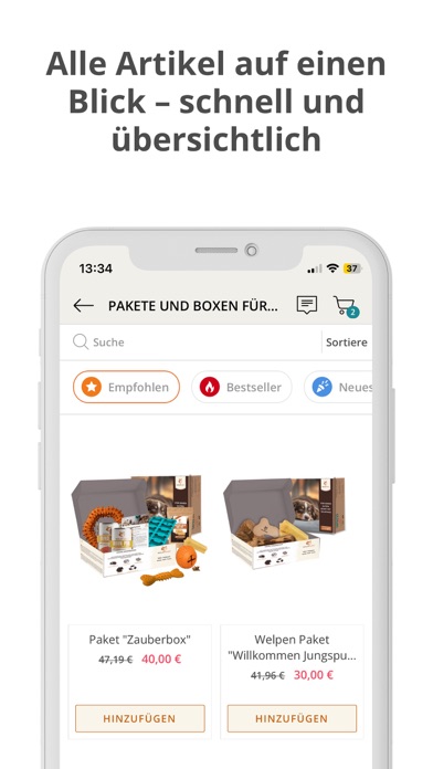 Wildfang Petcare Screenshot