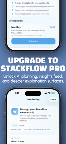 StackFlow: Supplement Planner Screenshot 5 of 5