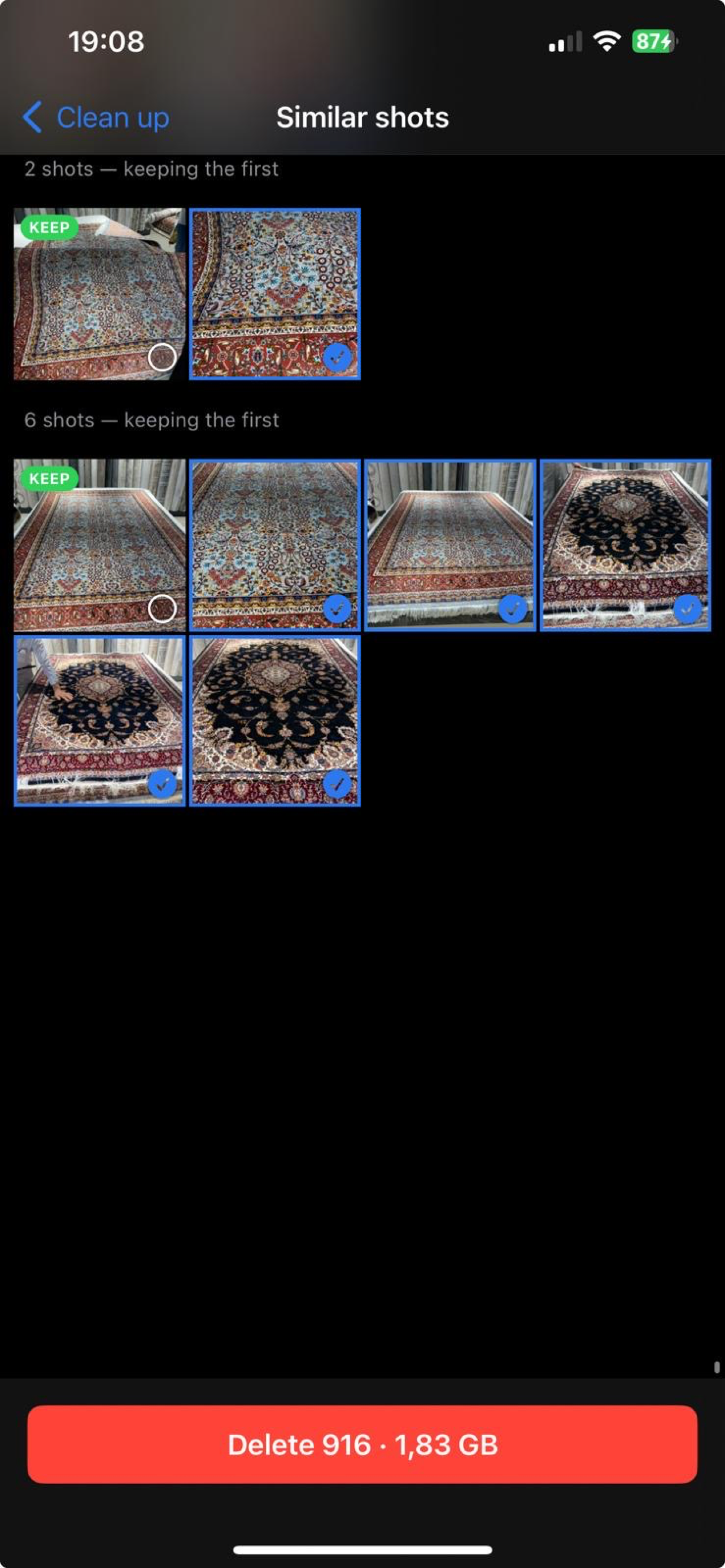 Spaceful: Clean & HEIC to JPG screenshot 4