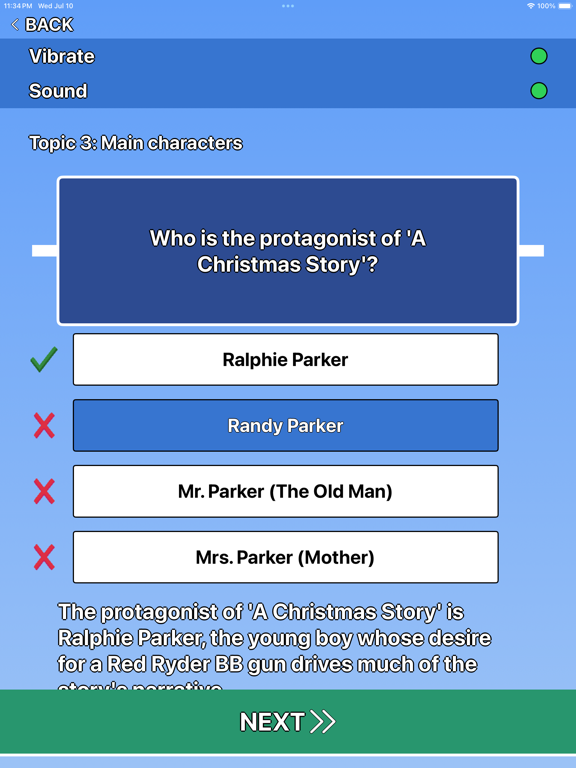 Screenshot #6 pour A Christmas Story Trivia