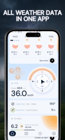 Live Weather: UV & Wind Alerts screenshot