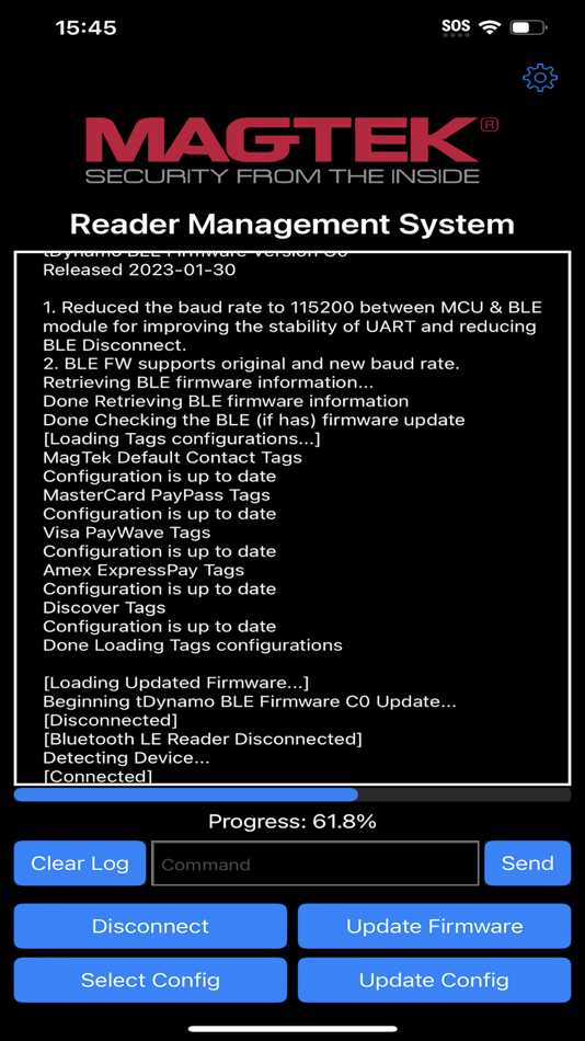 #2. MagTek Reader Management Syst. (iOS) Podle: MagTek, Inc.