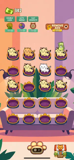 Merge Cats: Idle Evolution screenshot 3
