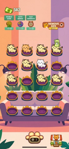 Merge Cats: Idle Evolution Screenshot 3 of 4