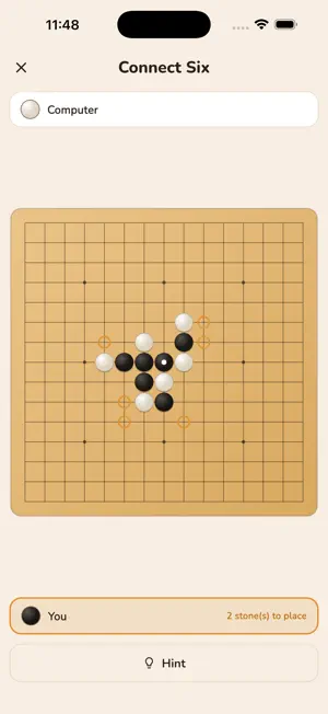Sixaro: Gomoku Six in a Row screenshot 1