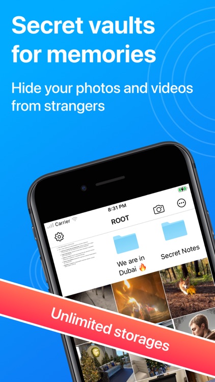 Secret Photo Vault. Hide Files