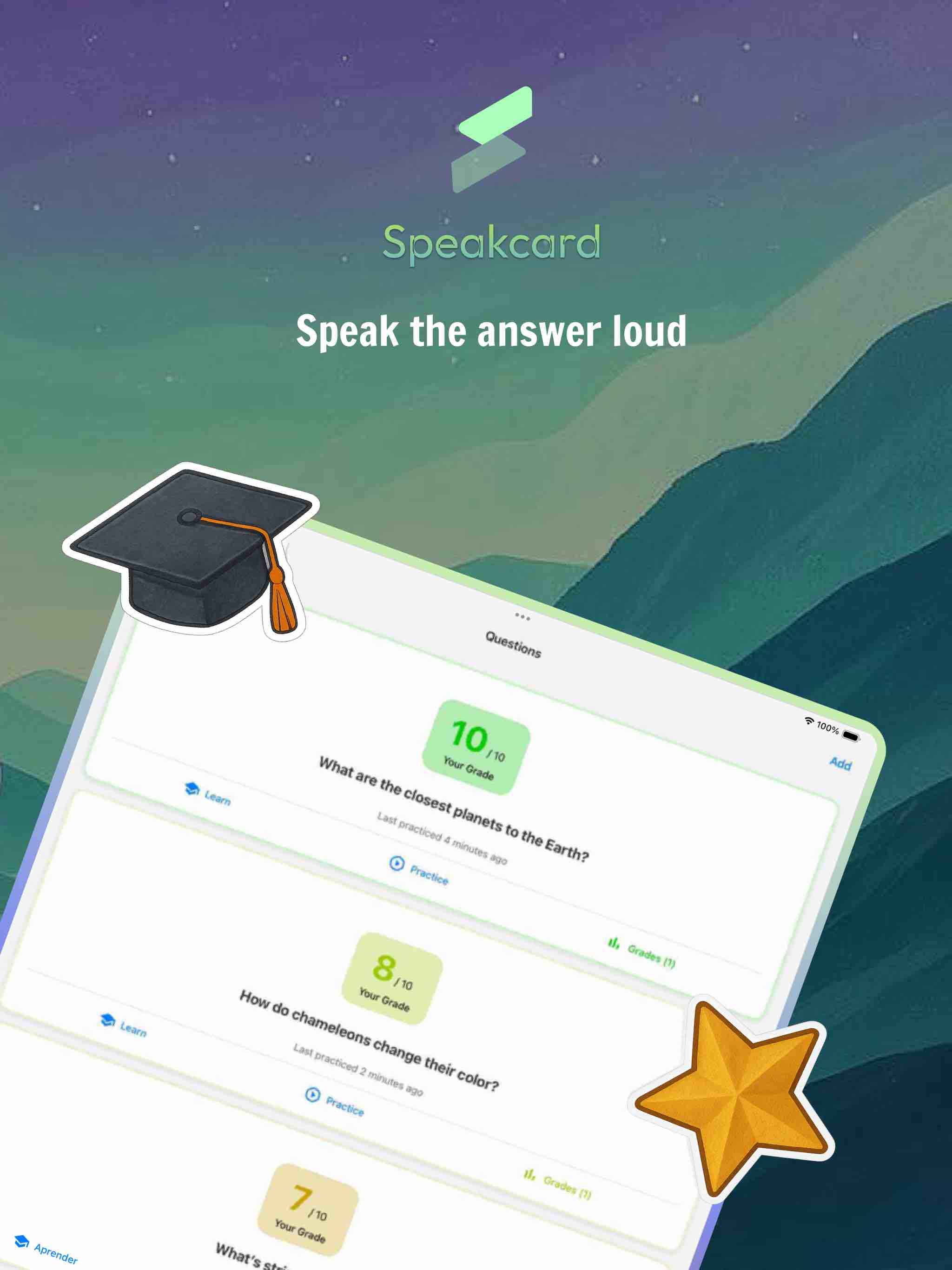 Speakcard: AI Flashcards screenshot 6