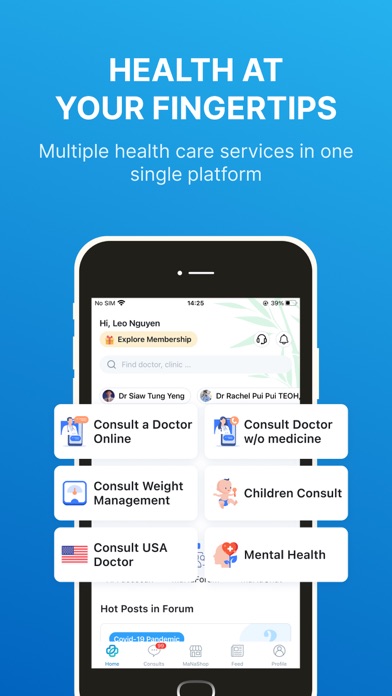 Screenshot #1 pour MaNaDr for Patient