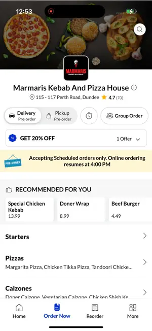 Marmaris Kebab And Pizza House screenshot 2