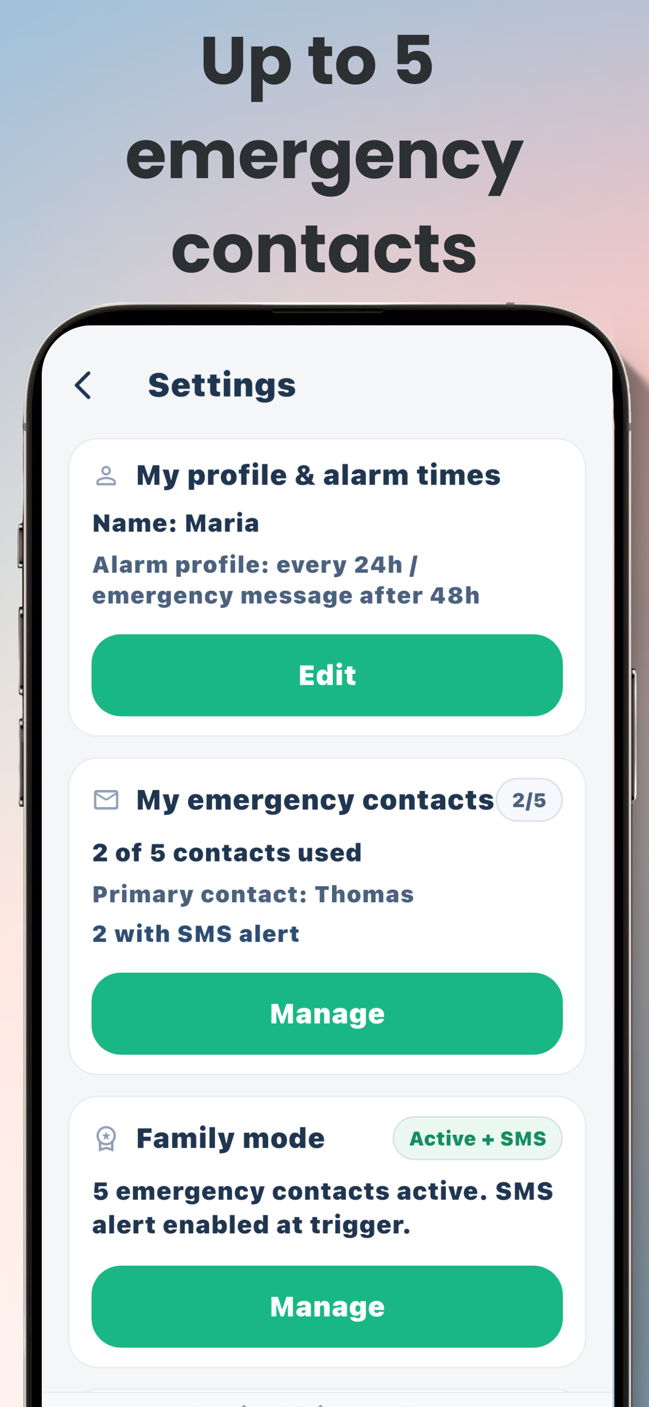 Corlo: Life Sign Check-In