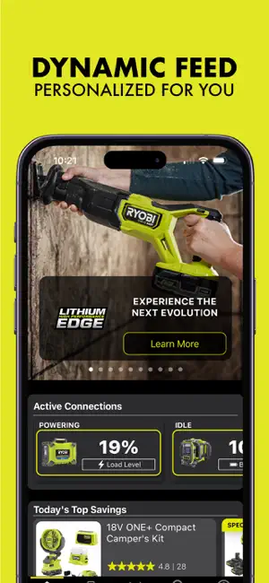 RYOBI screenshot 2