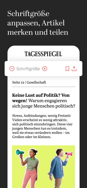 Tagesspiegel - Nachrichten screenshot 4 of 10