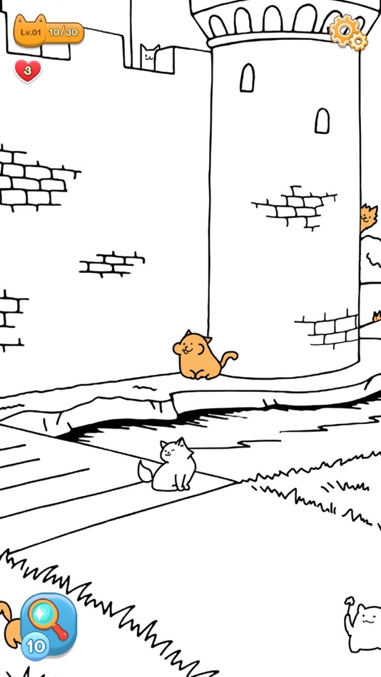 #6. Find Cat: Find Hidden Cats (iOS) 由: SENSOR NOTES JOINT STOCK COMPANY