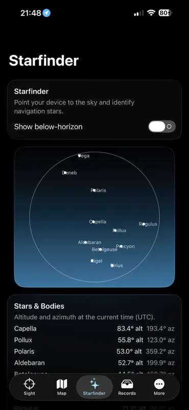 Sextant — Celestial Nav screenshot 4 of 5